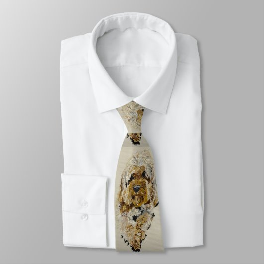 Golden Cockapoo tie ネクタイ (タイ)