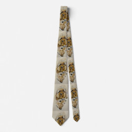 Golden Cockapoo tie ネクタイ