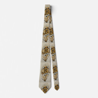 Golden Cockapoo tie ネクタイ