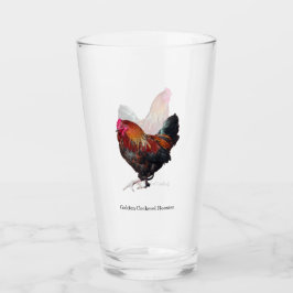 Golden Cockerel Rooster glass タンブラーグラス