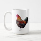Golden Cockerel Rooster mug コーヒーマグカップ (左)