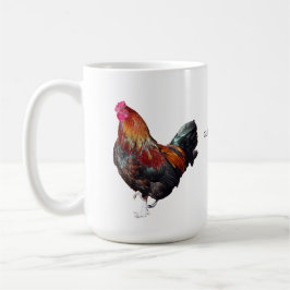 Golden Cockerel Rooster mug コーヒーマグカップ