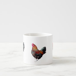 Golden Cockerel Rooster specialty  mug エスプレッソカップ