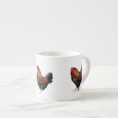 Golden Cockerel Rooster specialty  mug エスプレッソカップ (正面右)