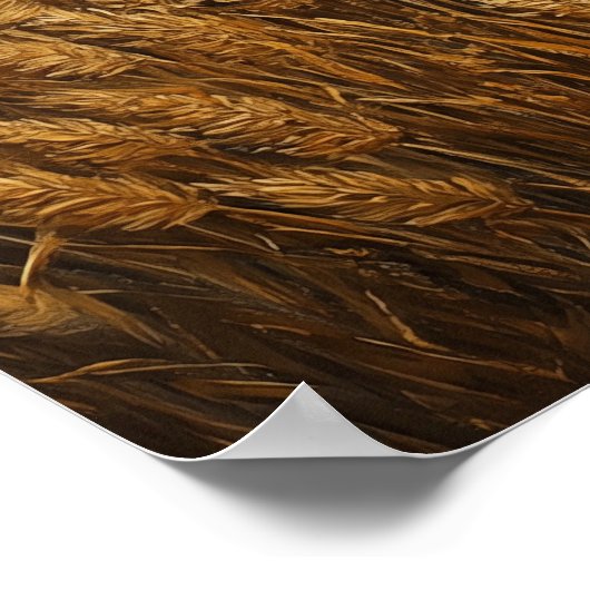 Golden cornfield ポスター (角)