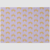 Golden Crown Girl Princess Birthday Party Hat 薄葉紙 (正面)