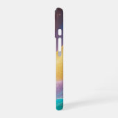 Golden Crystal Burst Phone Case iPhone 16ケース (左側面)