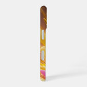 Golden Crystal Burst Phone Case iPhone 16ケース (右側面)