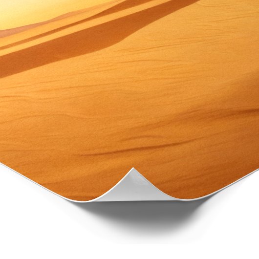 Golden Desert Solitude ポスター (角)