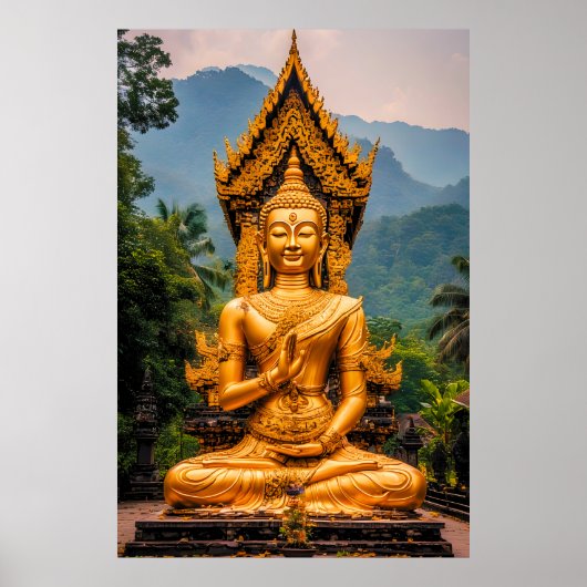 Golden Dhamma in the Northern Hills ポスター (正面)