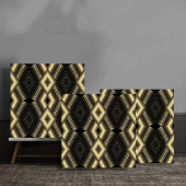 Golden Diamond Radiance gold geometric art タイル