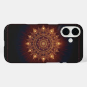 Golden Diwali Mandala – Light Within and Around Case-Mate iPhoneケース (裏面 (横))