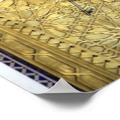 Golden Door and an Arch Way, Morocco ポスター (角)