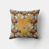 Golden Dove Throw Pillow クッション (裏面)