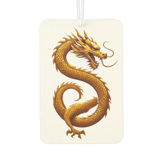 Golden Dragon カーエアーフレッシュナー (裏面)