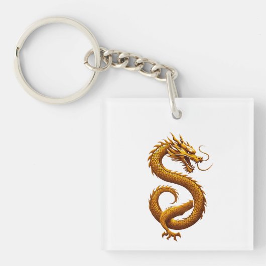 Golden Dragon キーホルダー (正面)