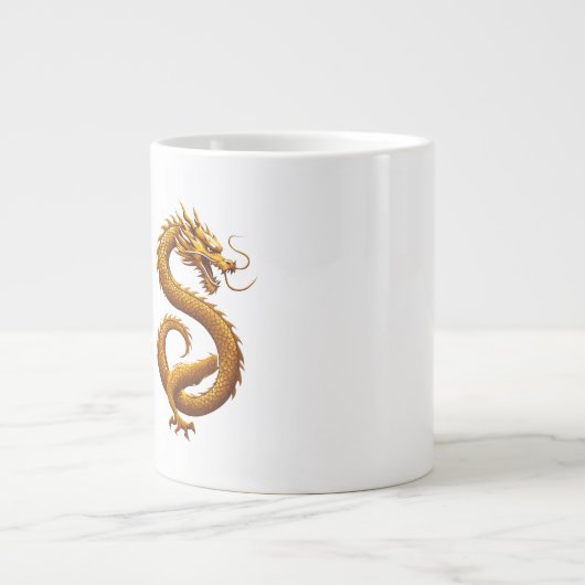 Golden Dragon ジャンボコーヒーマグカップ (正面)