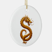 Golden Dragon セラミックオーナメント (右)