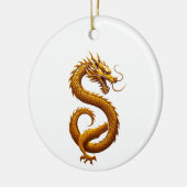 Golden Dragon セラミックオーナメント (左)