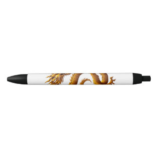 Golden Dragon 黒ボールペン