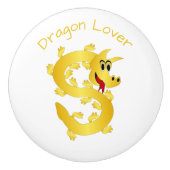 Golden Dragon Design Personalised セラミックノブ (正面)