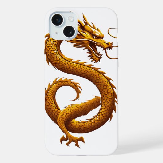 Golden Dragon iPhoneケース (裏面)