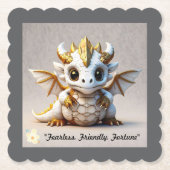 "Golden Dragon Power" ペーパーコースター (正面)