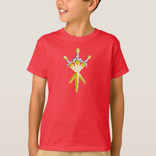 Golden Dragon Sword Tシャツ (正面)