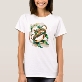 Golden dragon tシャツ