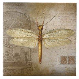 GOLDEN DRAGONFLY TILE タイル