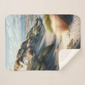 Golden Dunes シェルパブランケット (正面(横))