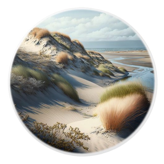 Golden Dunes セラミックノブ (正面)