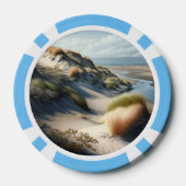 Golden Dunes ポーカーチップ (裏面)