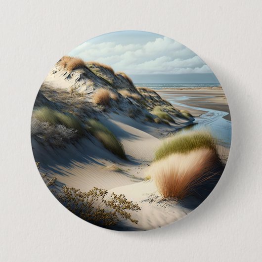 Golden Dunes 缶バッジ (正面)