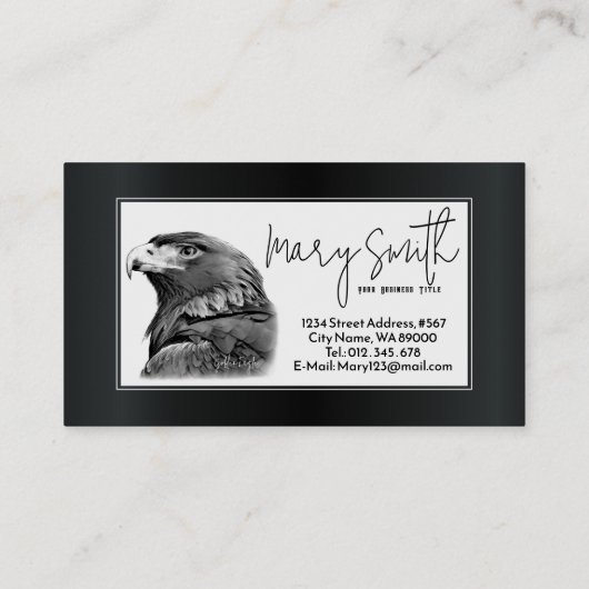 Golden Eagle 名刺 (裏面)