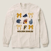 Golden Eagle Bow - Long Sleeve Shirt トライブレンドTシャツ (デザイン正面)