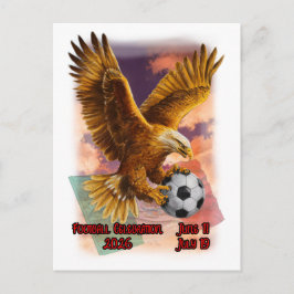 Golden Eagle brings the Ball for the event 2026 on シーズンポストカード