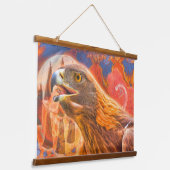 GOLDEN EAGLE Calling all Kachina's 吊り下げ型タペストリー (傾斜あり)