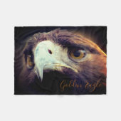 Golden Eagle [Fleece Blanket] フリースブランケット (正面(横))