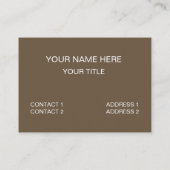 Golden Eagle Head 名刺 (裏面)