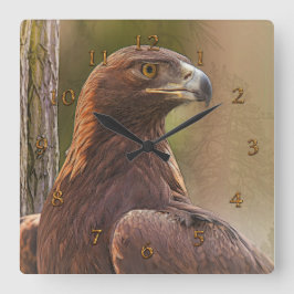 GOLDEN EAGLE “VOYAGER” SQUARE WALL CLOCK スクエア壁時計