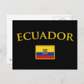 Golden Ecuador ポストカード (正面/裏面)