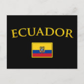 Golden Ecuador ポストカード (正面)