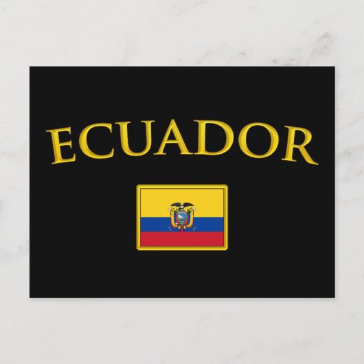 Golden Ecuador ポストカード (正面)