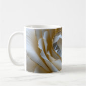 Golden-Edged Purity Crystal Rose Mug コーヒーマグカップ (左)