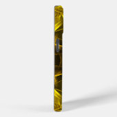 Golden Electric Plasma Fractal Art Case-Mate iPhoneケース (裏面 / 右)