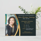 Golden Elegance Class Of Photo Graduation 案内状 (スタンド正面)