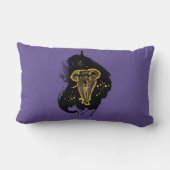 Golden Elephant Lendenkissen Ultra violet ランバークッション (裏面)