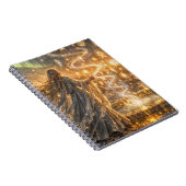 Golden Elven Fantasy Light – Impressionist Fantasy ノートブック (右側)