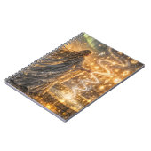 Golden Elven Fantasy Light – Impressionist Fantasy ノートブック (左側)